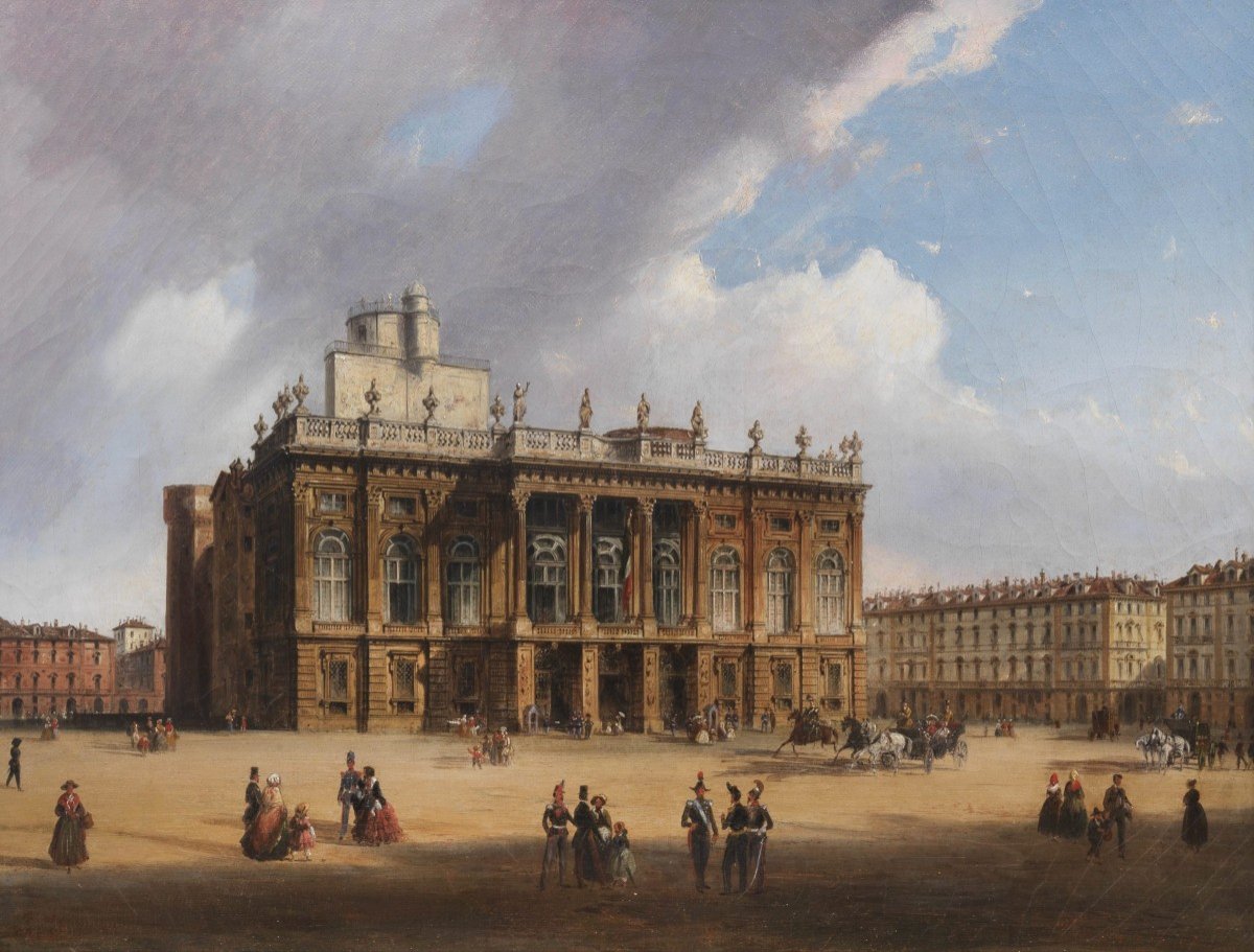 Edoardo Francesco Bossoli - Palazzo Madama In Turin