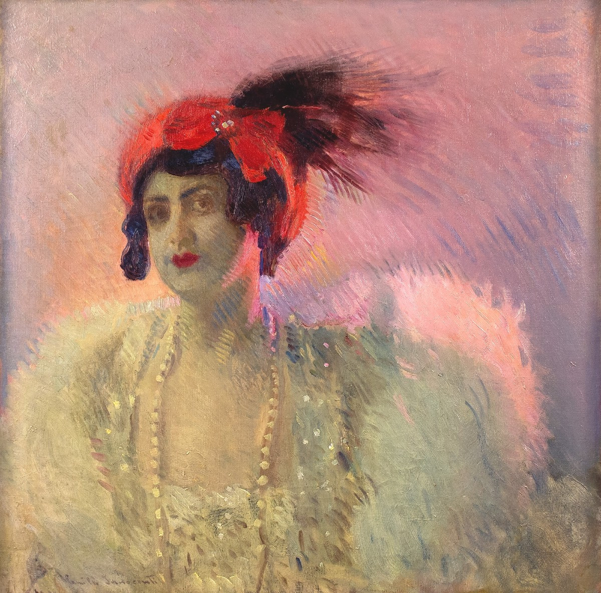 Camillo Innocenti, Red Turban (1910)