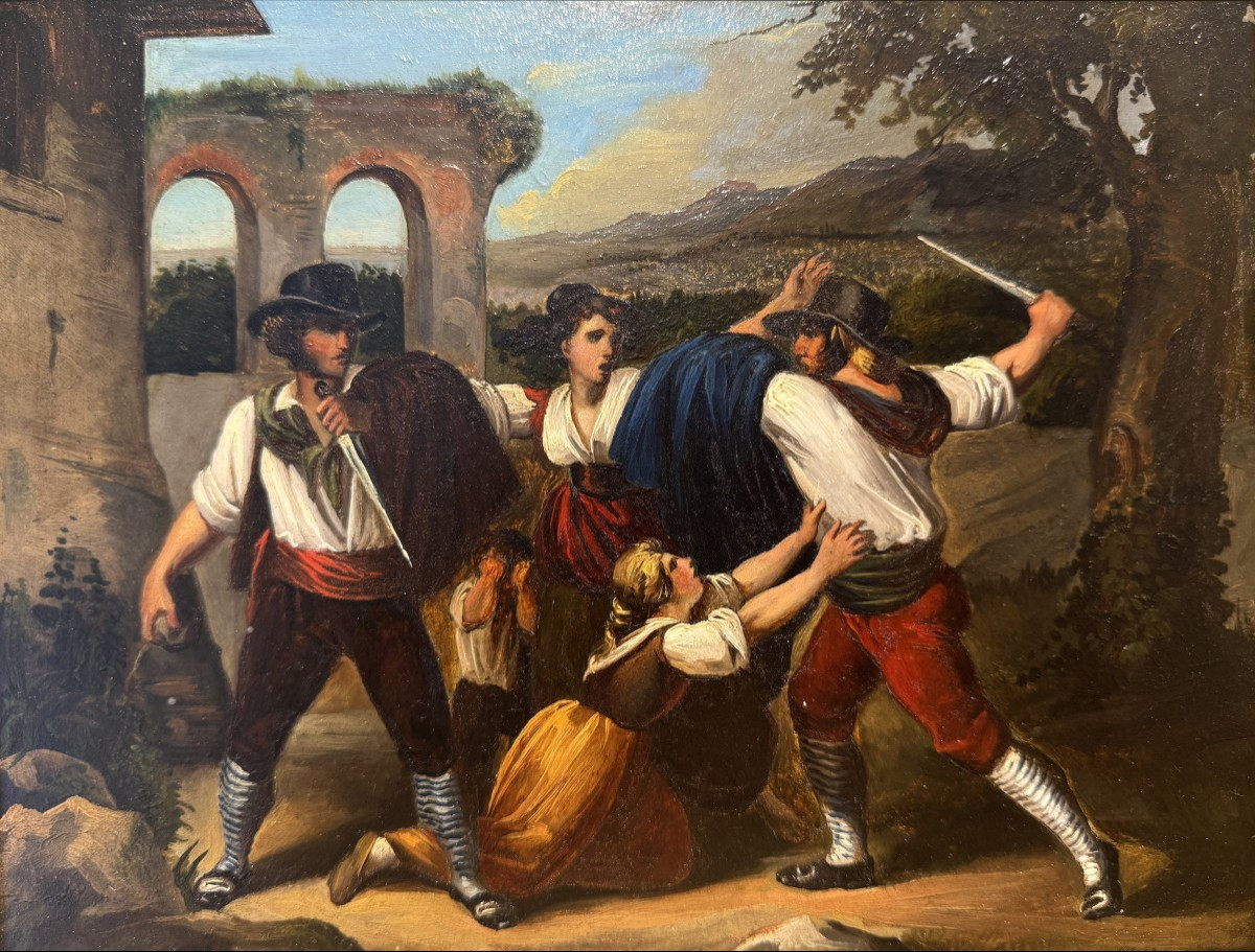 Bartolomeo Pinelli Querelle des Trasteverini 