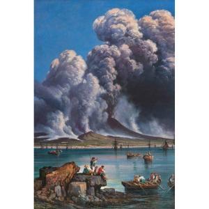 Gonsalvo Carelli - Terrible éruption Du 16 Avril 1873