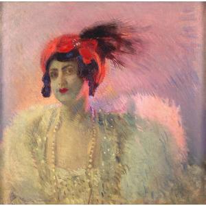 Camillo Innocenti, Red Turban (1910)