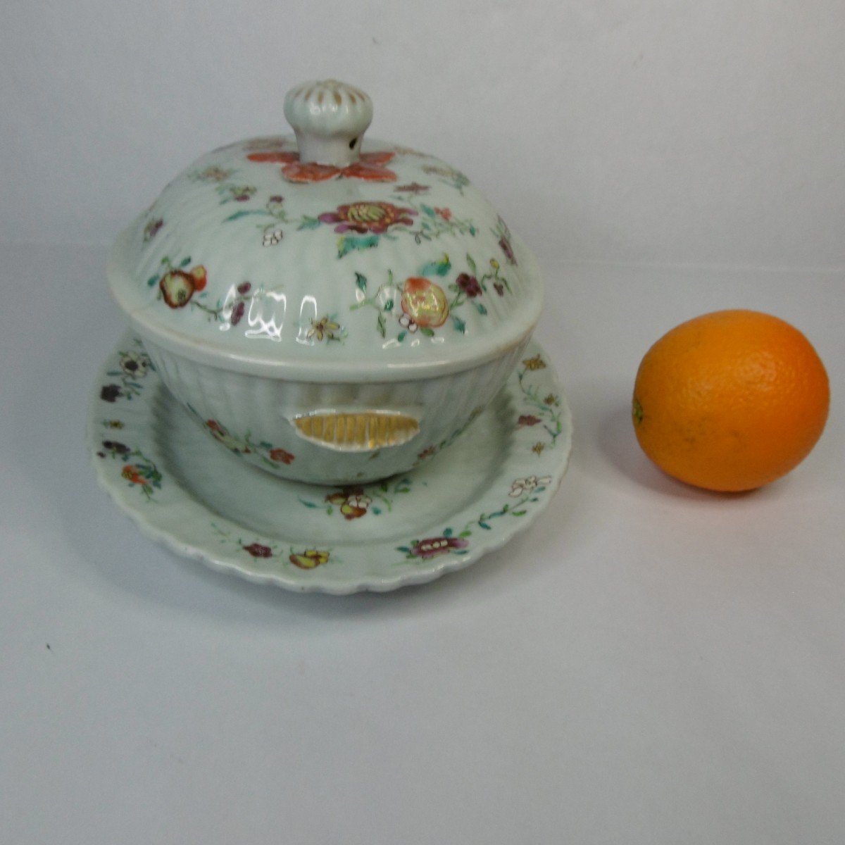 Compagnie Des Indes Small Vegetable Dish Qianlong Eighteenth Century-photo-4