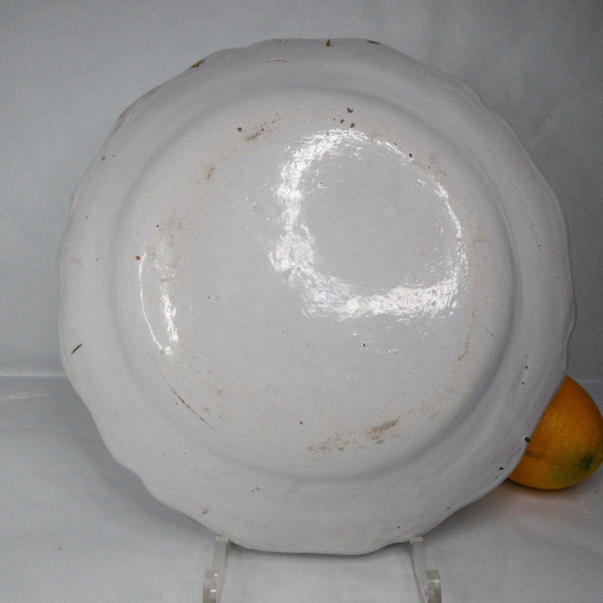 Faience De Samadet Plat d'Epoque XVIIIéme Siecle -photo-2