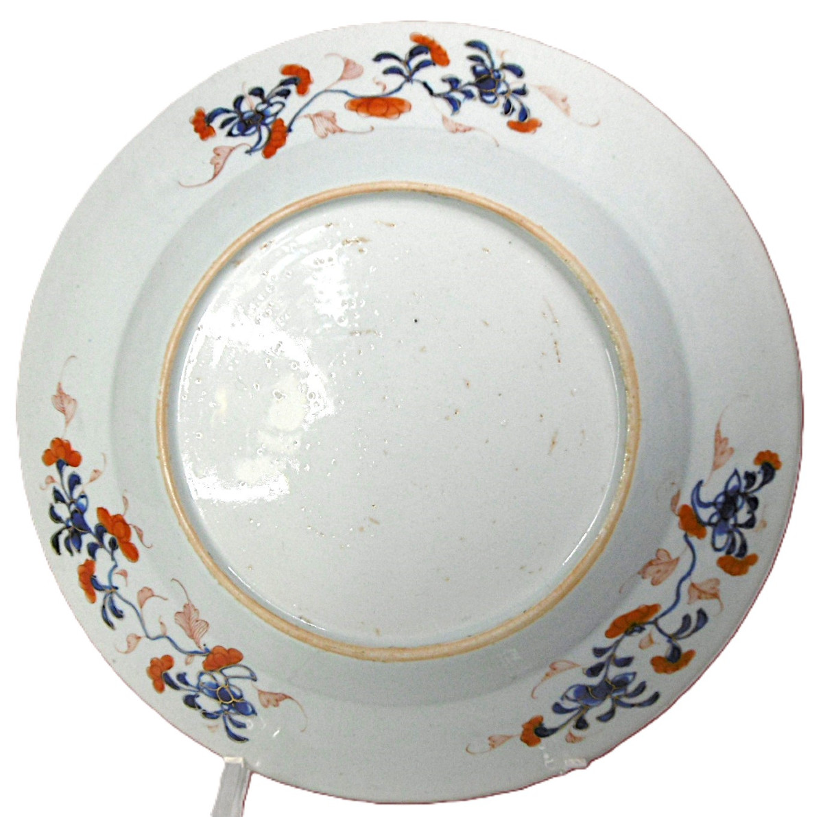 Imari Kangxi Assiette En Porcelaine De Chine d'Epoque Fin XVIIéme Siecle-photo-1