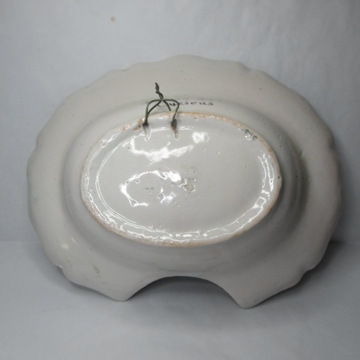 Faience De Nevers Barbier Revolutionnaire Patronymique Grivois Ep.xviiiéme-photo-2