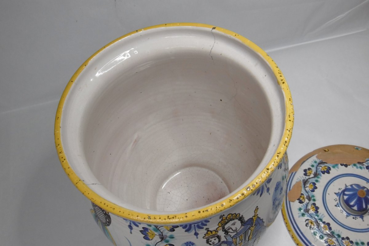Chamber Pot, Austria Dated 1848-photo-3
