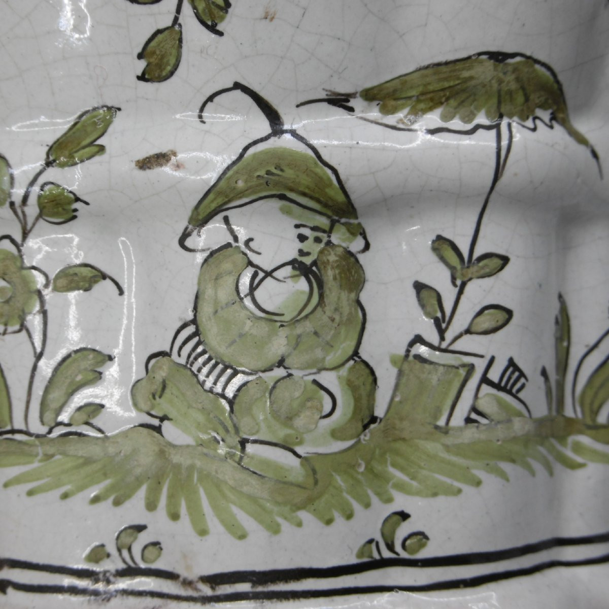 South West (bordeaux, Bergerac, Montauban) 18th Century Flower Pique-photo-4