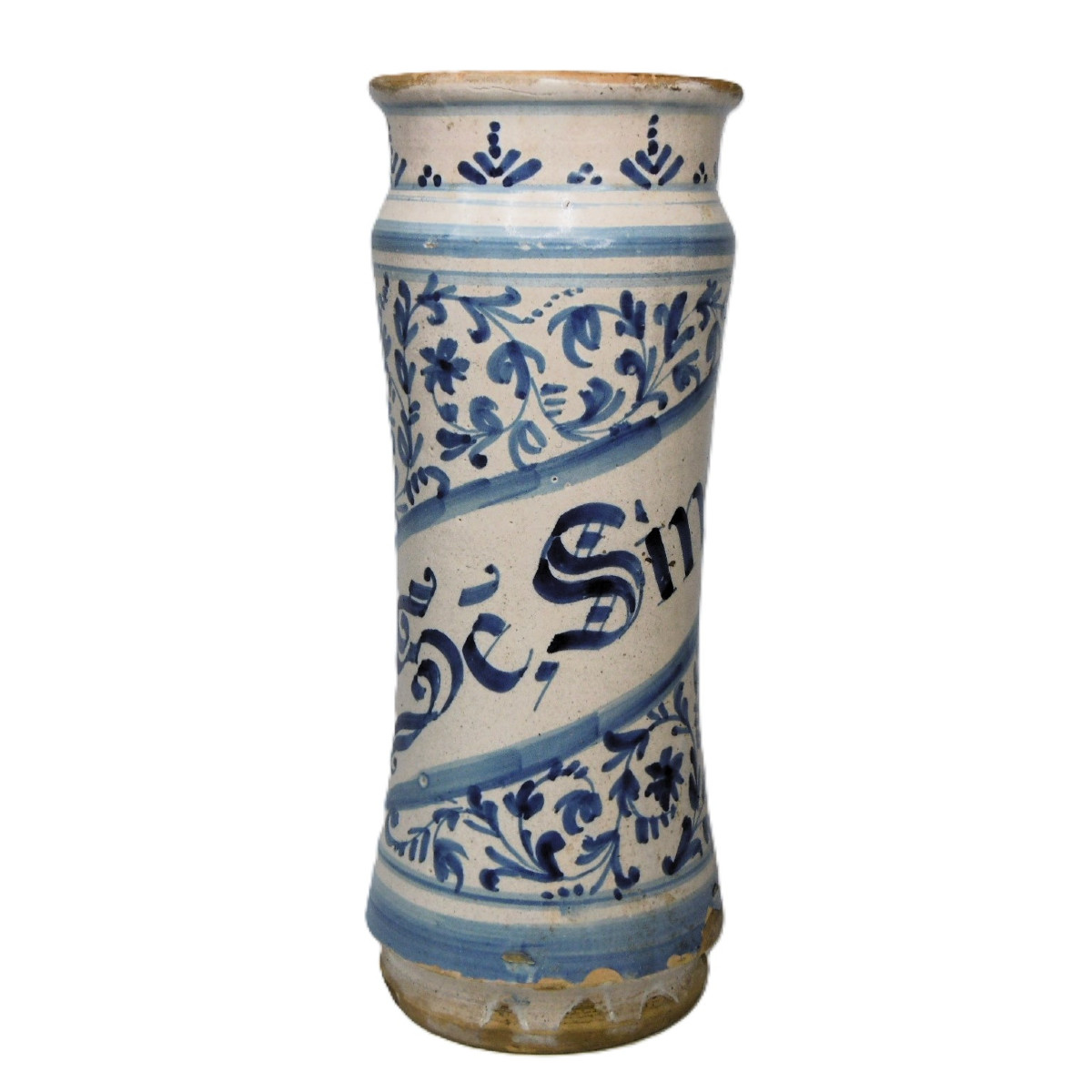 Large Albarello (29.5cm) Spain, 17th-18th Century