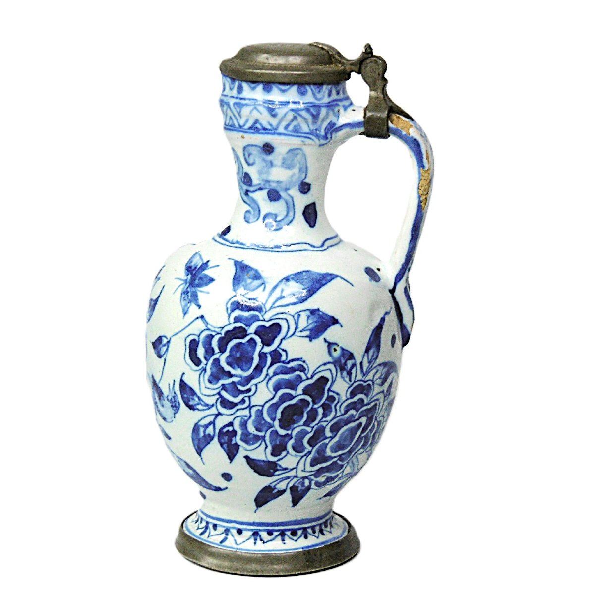 FAIENCE DE DELFT PETIT PICHET VERS 1630-1650-photo-4