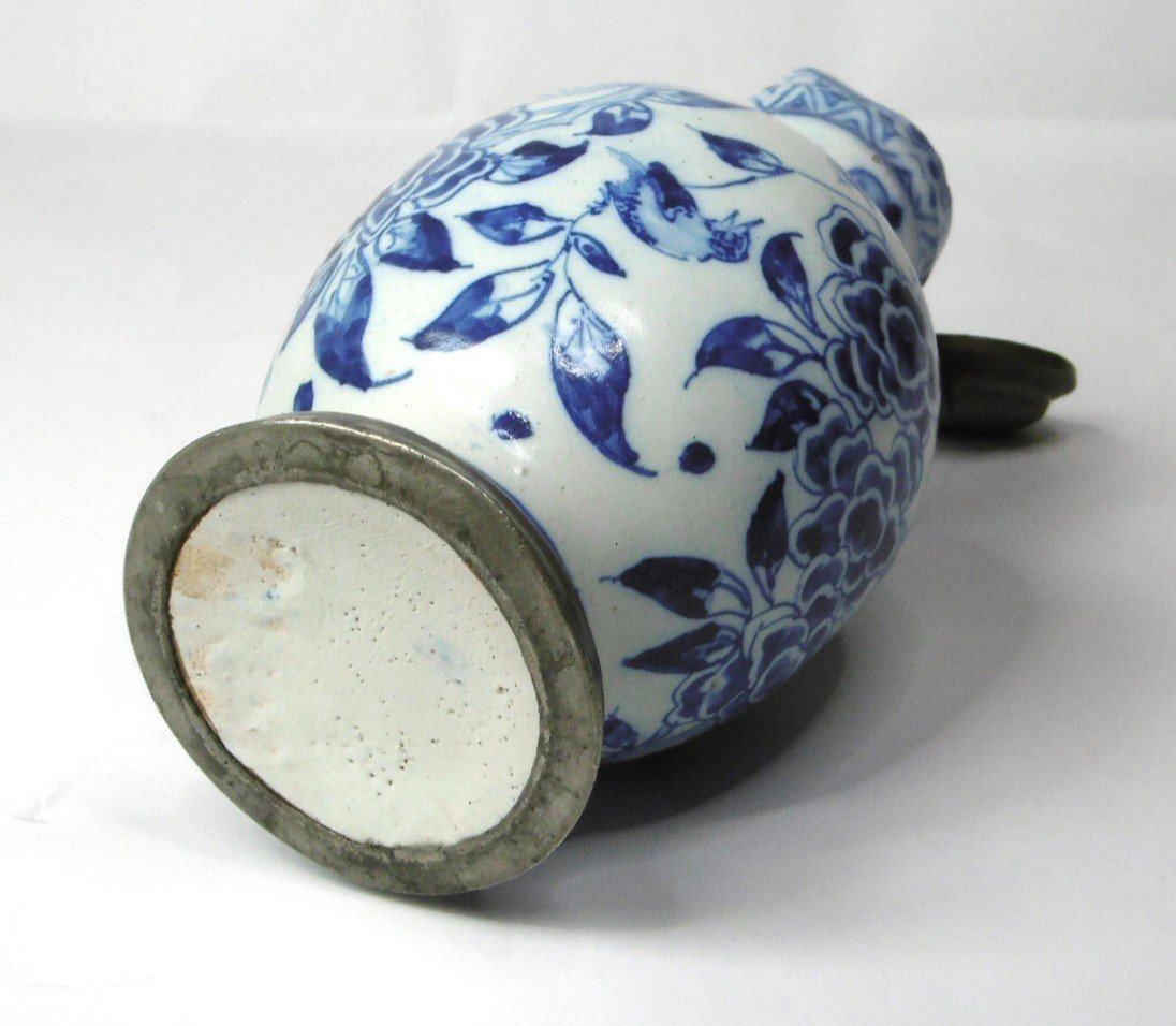 FAIENCE DE DELFT PETIT PICHET VERS 1630-1650-photo-1