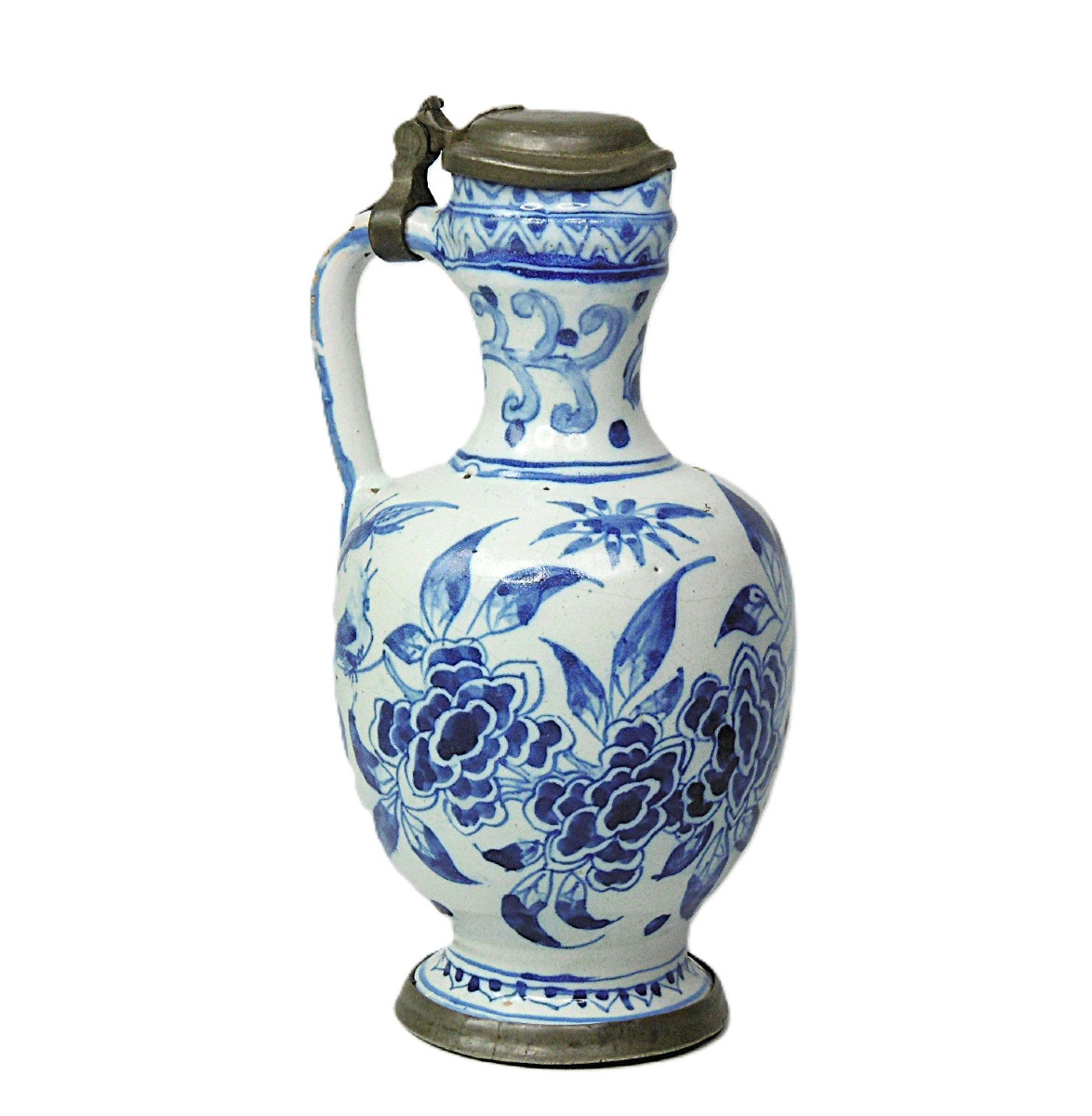 FAIENCE DE DELFT PETIT PICHET VERS 1630-1650