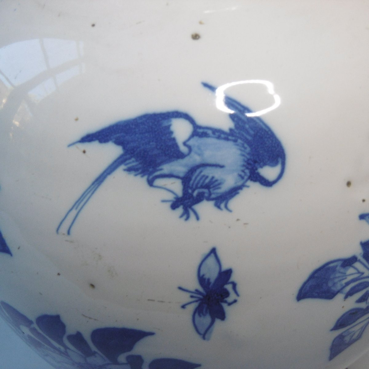 Delft Fireware XVIIth Century Vase Mounted In Bronze-photo-2