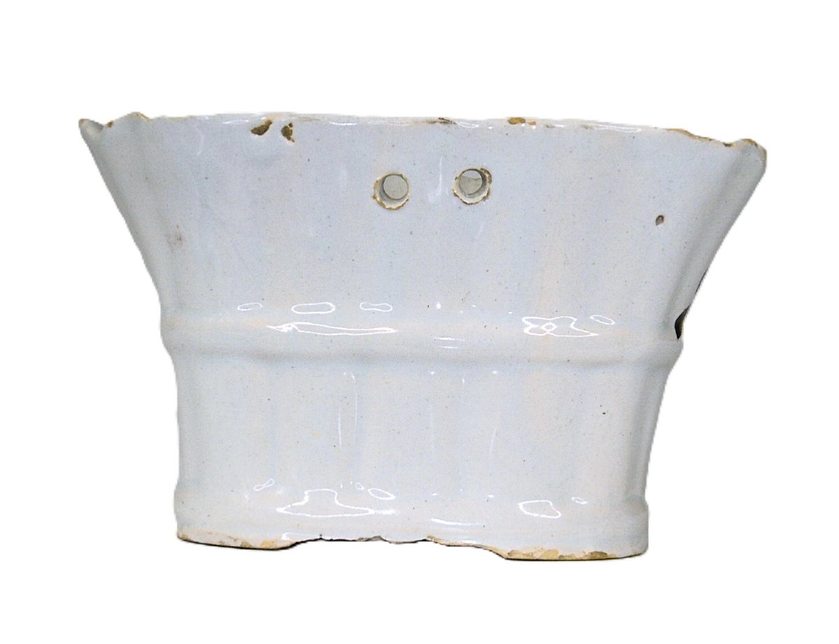FAIENCE DE SAINT OMER PIQUE FLEUR D'EPOQUE XVIIIéme SIECLE-photo-4