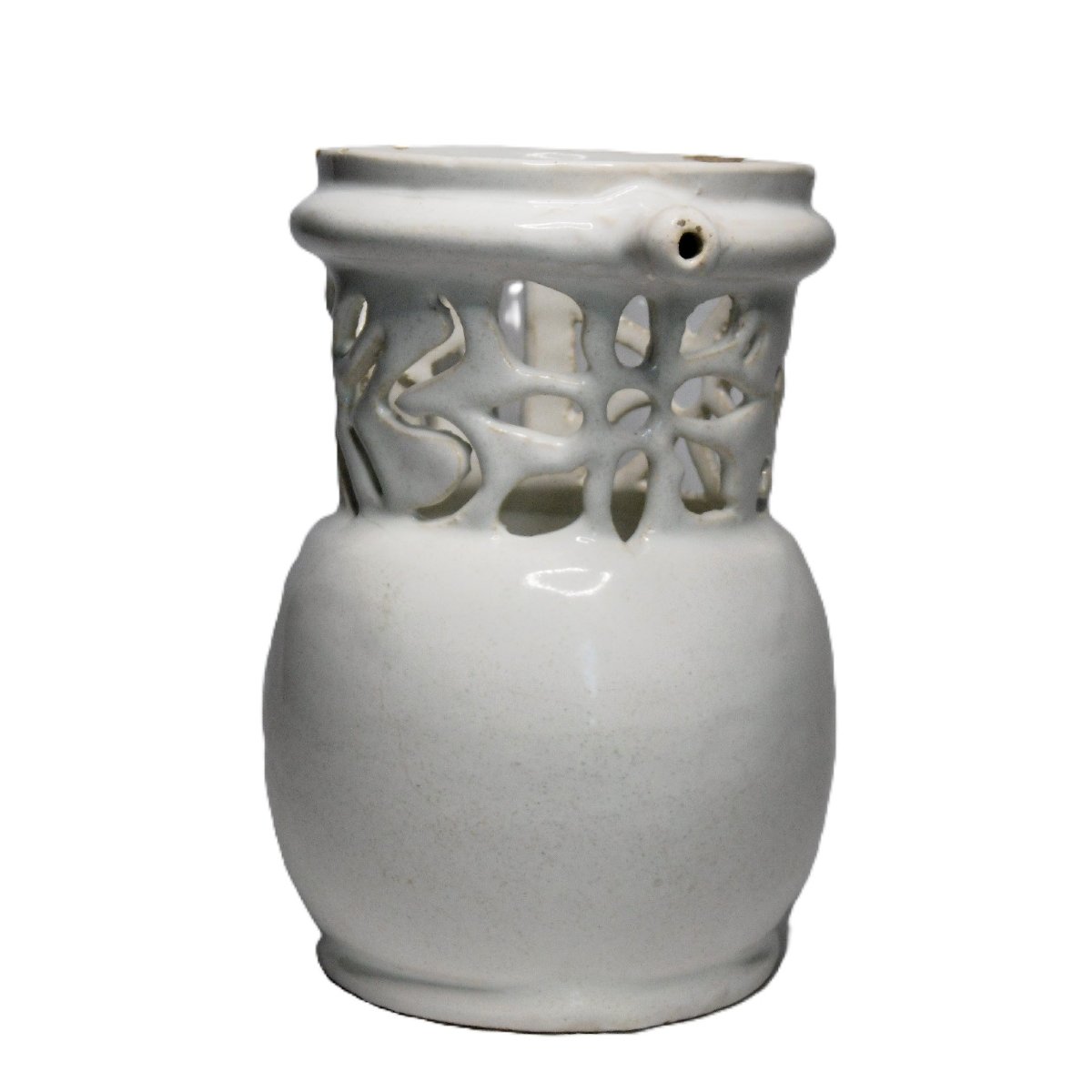 FAIENCE DE NEVERS ,PICHET TROMPEUR D'EPOQUE XVIIéme SIECLE-photo-4