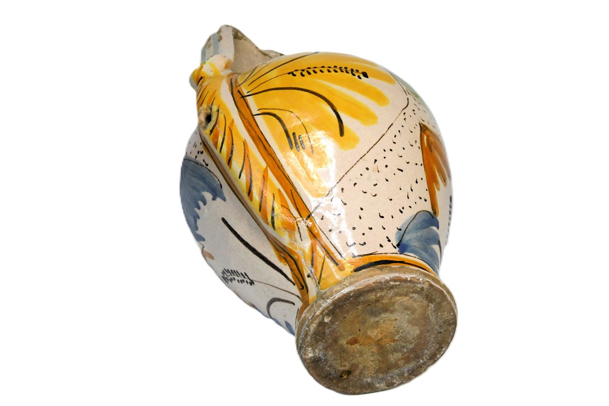 Ariano-irpino Earthenware 18th-century Vintage Surprise Bottle-photo-2