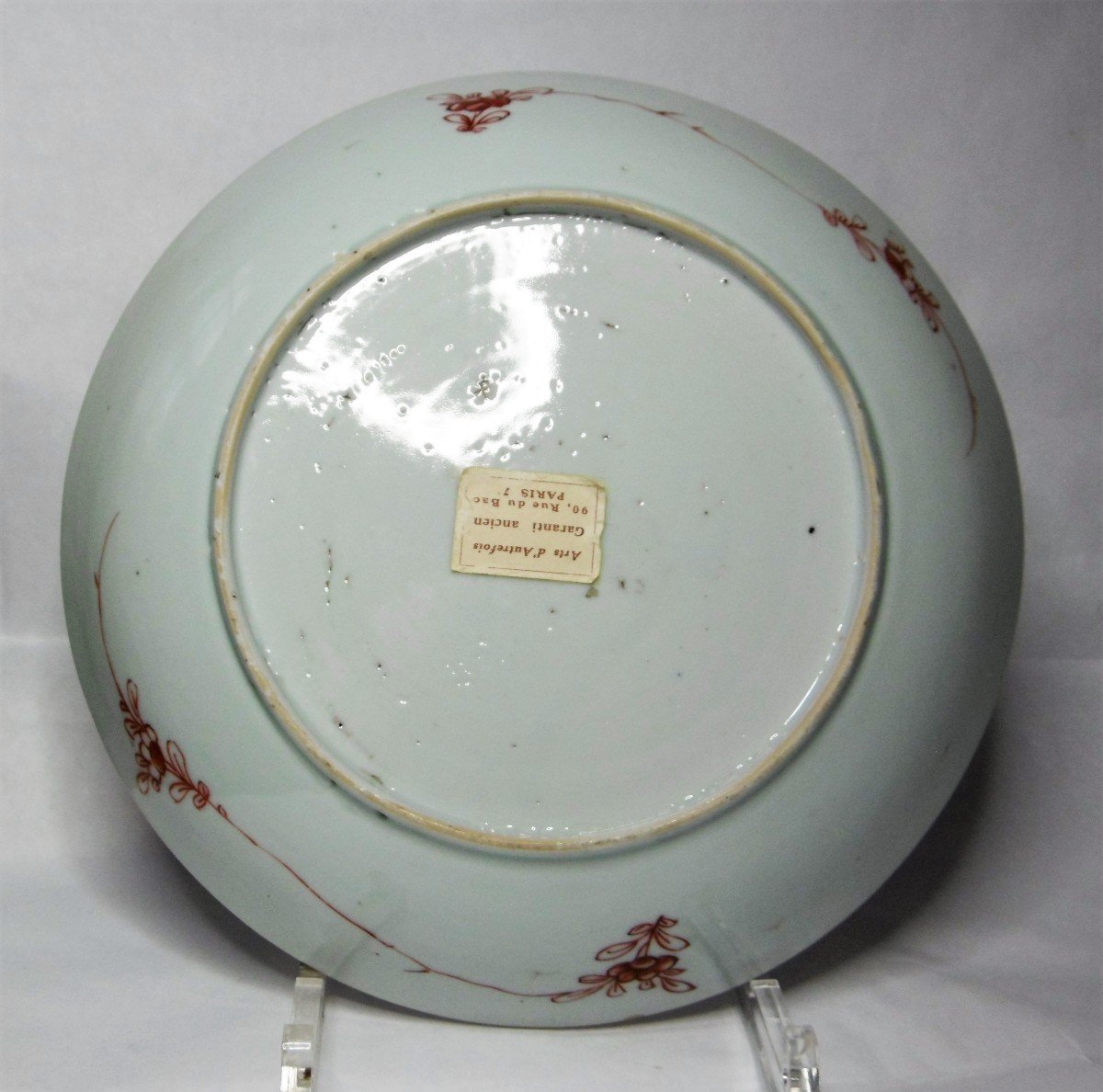 China For The Turkish Market Kangxi Period Plate XVIIIth-photo-4