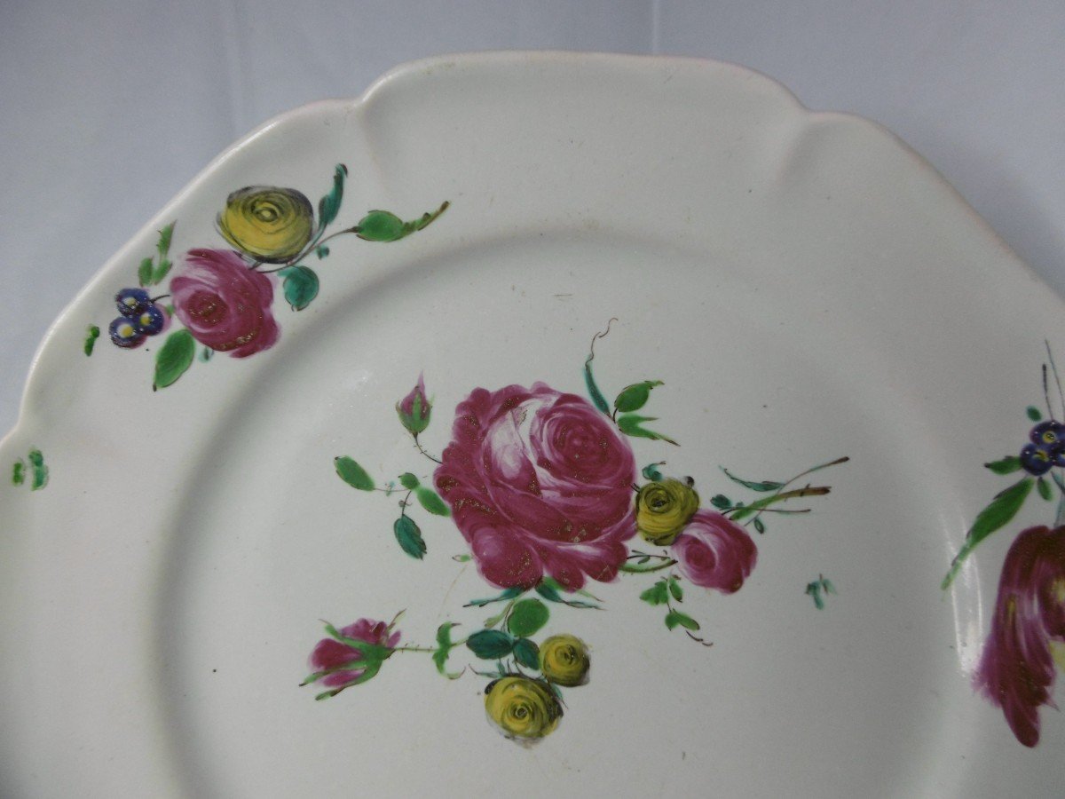 Rouen Levavasseur Plate From The Eighteenth Century-photo-3