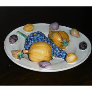 TROMPE L OEIL EN FAIENCE,SUISSE OU ALLEMAGNE D'EPOQUE FIN VIII éme  ou debut XIXéme