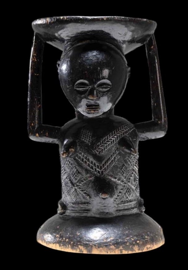 Seat/stool From The 'luba' Tribe Of Congo - Africa/african - Late 19th Century