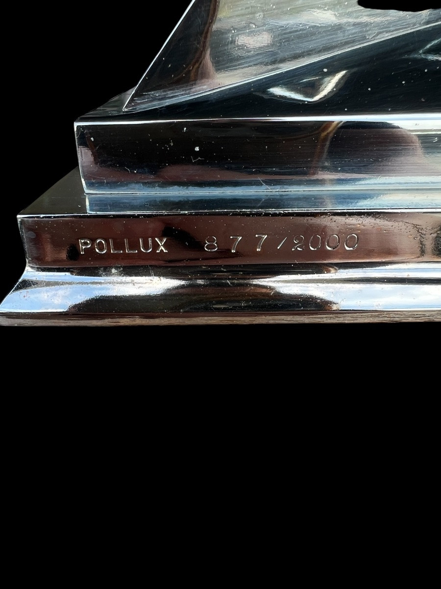 Salvador Dali 'castor & Pollux' Silver-plated Candlesticks - Design - 1904/1989-photo-3