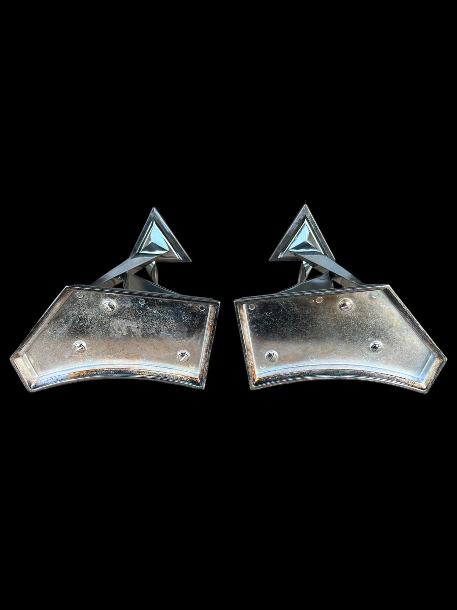 Salvador Dali 'castor & Pollux' Silver-plated Candlesticks - Design - 1904/1989-photo-5