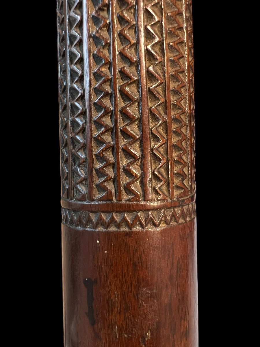 Massue De Guerre/club ‘bowai’ Du Fidji/fiji (ex. Christie’s) - îles Fidji - Fin Du 19e Siècle-photo-5