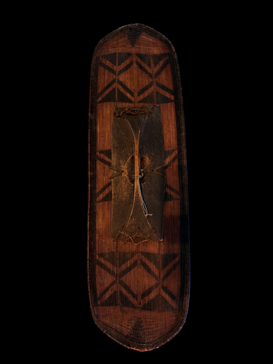 African Shield Of The 'ngombe' Tribe Of Congo - Africa - Early 20th Century-photo-3