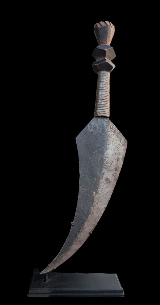 Couteau/épée Africain De La Tribu ‘lese’ Du Congo - Afrique - Début 20e Siècle