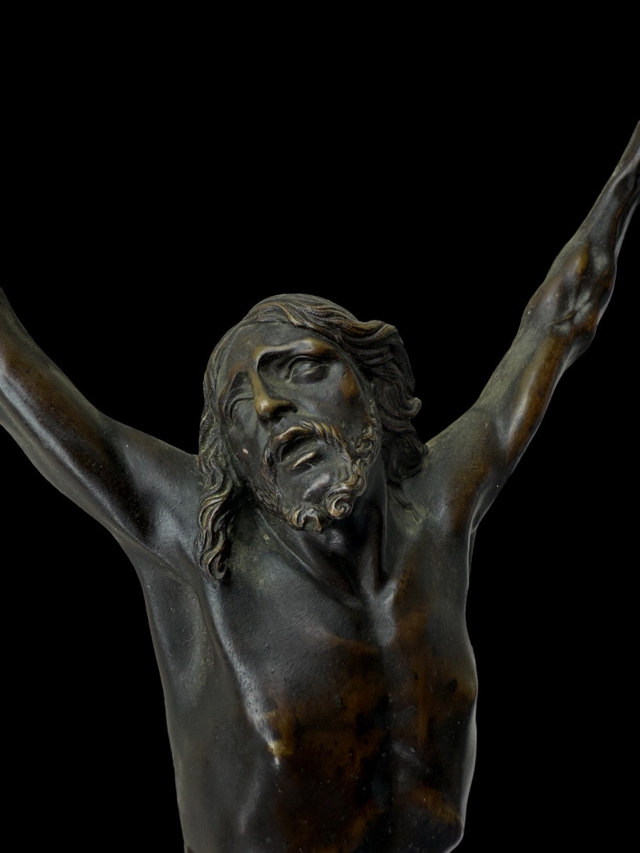 'corpus Christi' Or Christ In Bronze By Alfred Daubrée (1850-1885) - Paris (france) - 19th Century-photo-3