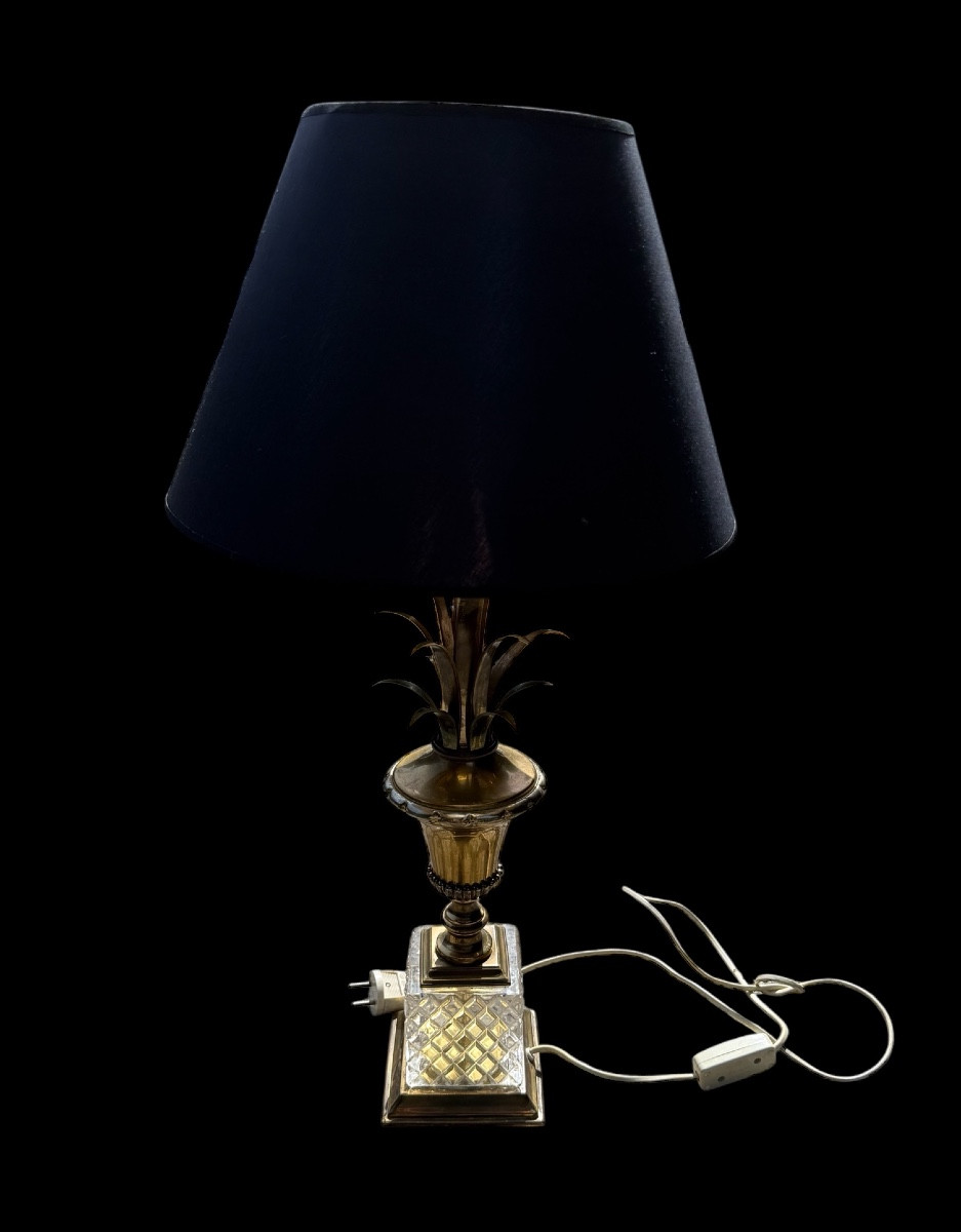 Hollywood Regency Table Lamp C.1970 Maison Jansen Style - 20th Century