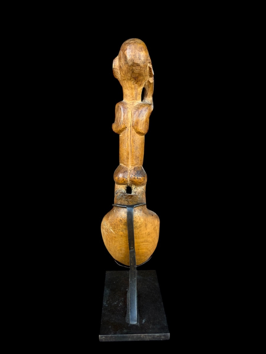 Cuillère africaine fémine de la tribu ‘Bembe’ du Congo - Afrique - début 20e siècle-photo-3