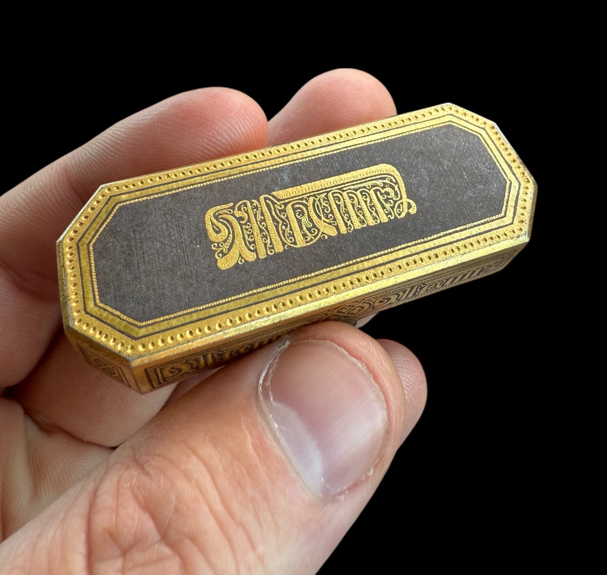 A Small Damascened Box From Toledo, Spain - Workshop Of Plácido Zuloaga - 19th Century-photo-1