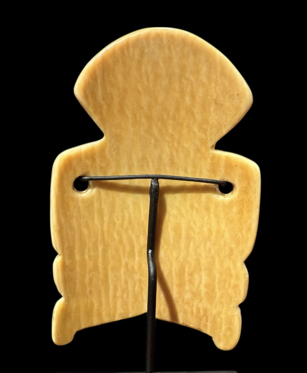 Pendentif rare africain de la tribu ‘Hungaan/Hungana’ du Congo - Afrique - fin du 19e siècle-photo-2