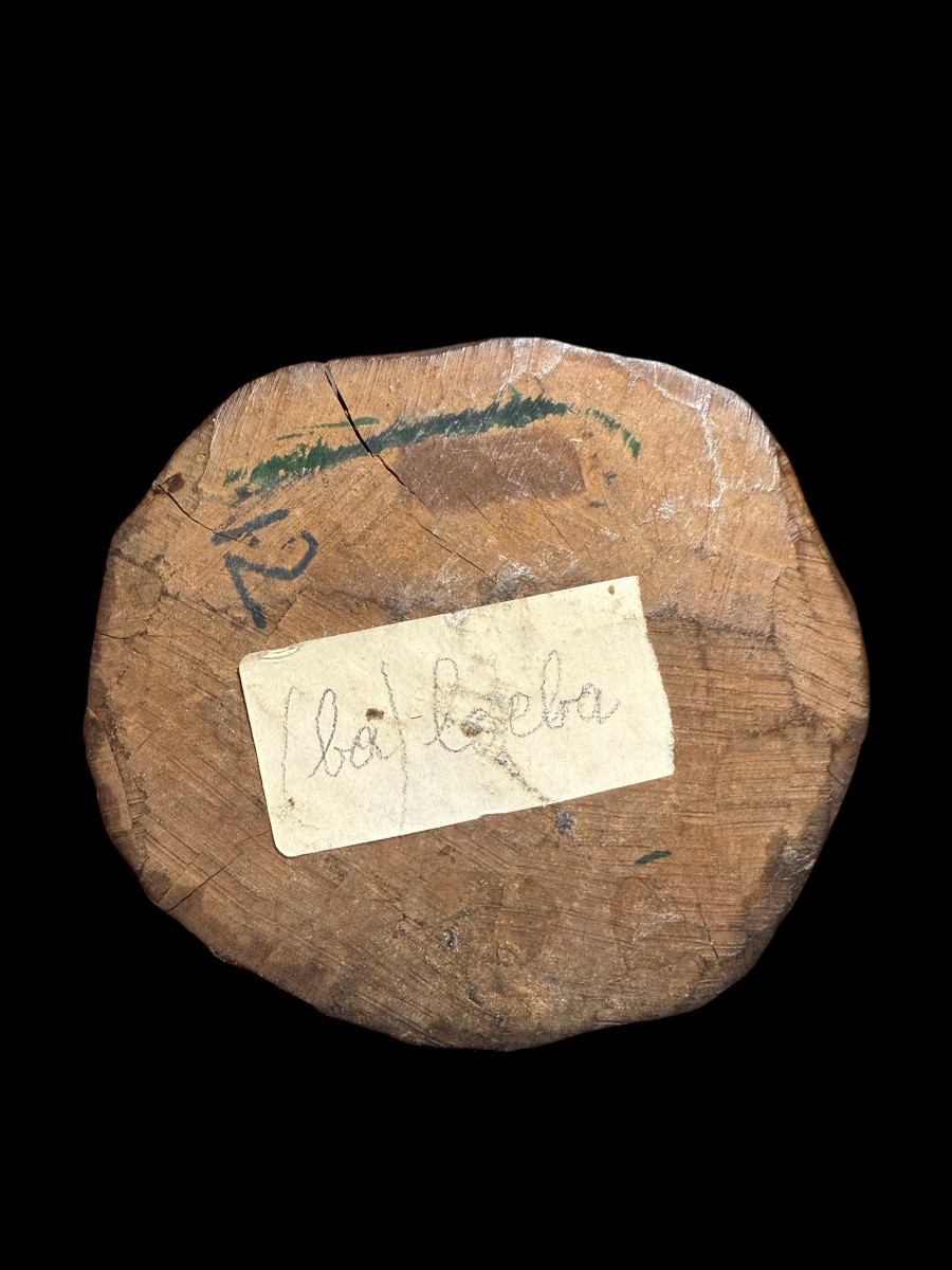 Figure africaine en bois de la tribu ‘Kusu’ du Congo - Afrique - début 20e siècle-photo-3