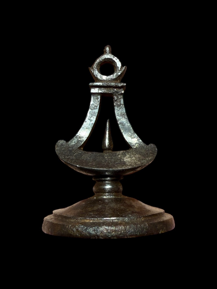 Wrought Iron Heraldic Seal (seal/marker) - 18th Century-photo-1