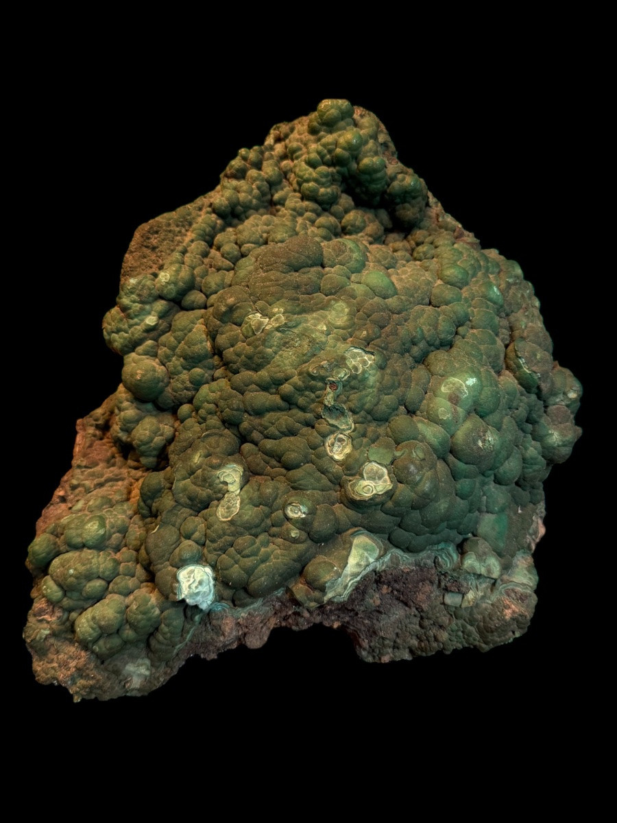 Large Block Of Malachite In Its Natural Shape/raw - Katanga/congo -photo-1