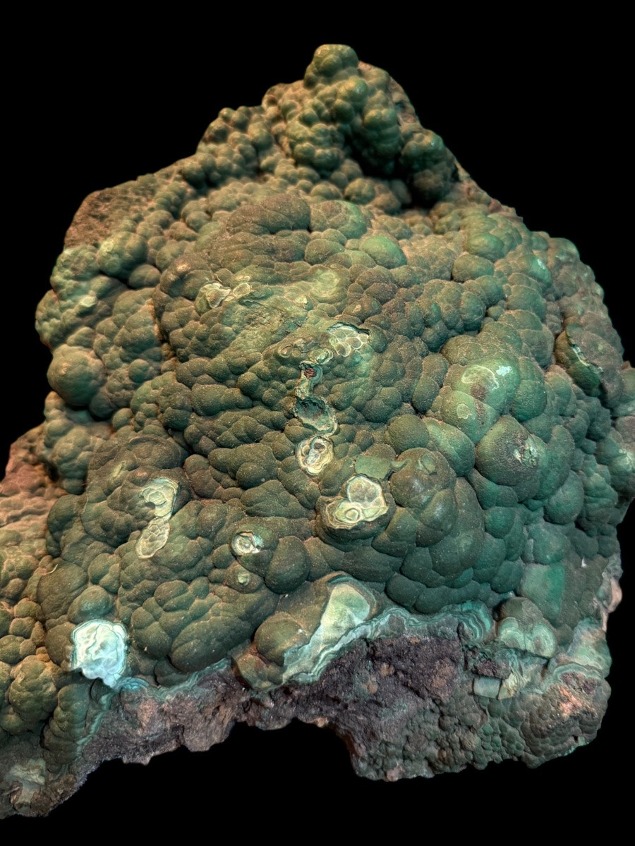 Large Block Of Malachite In Its Natural Shape/raw - Katanga/congo -photo-2