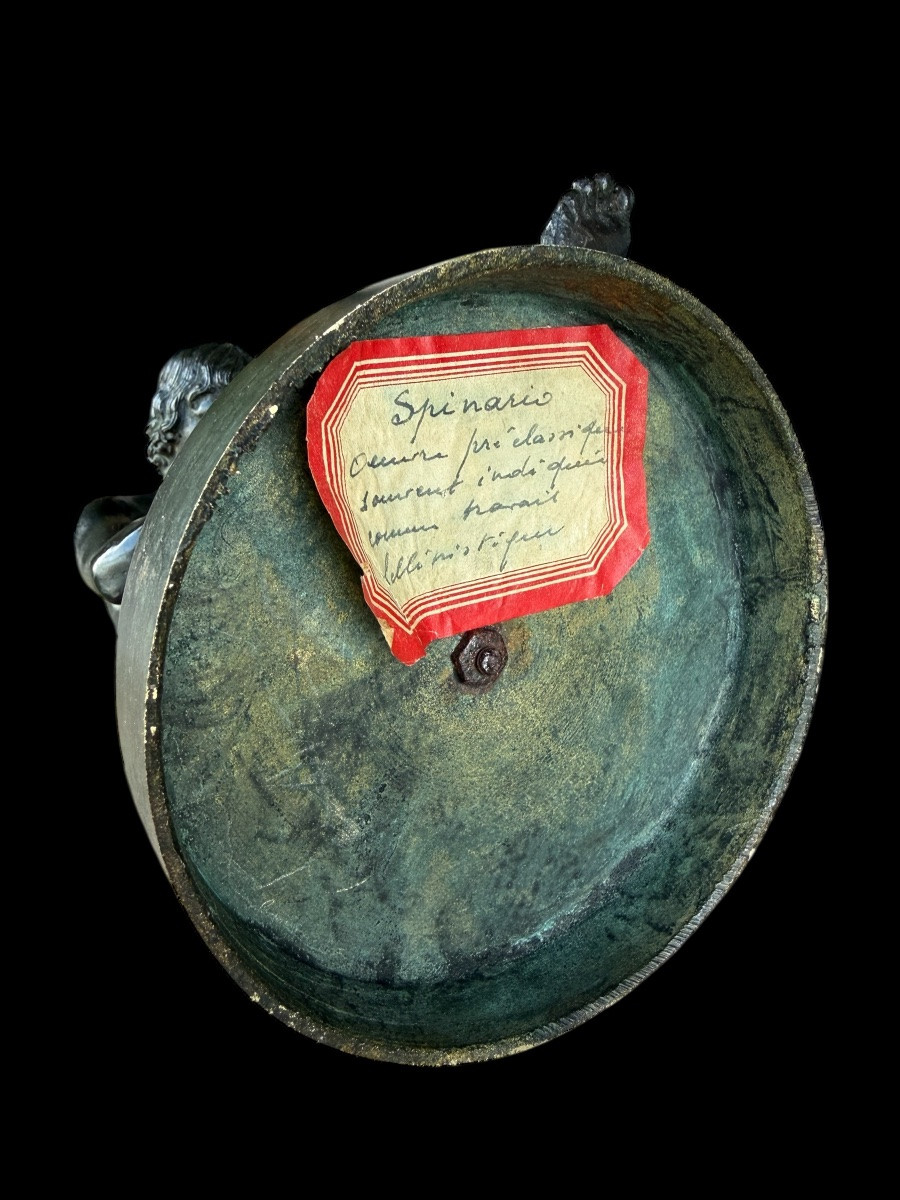 Bronze du “Spinario” (Garçon à l’épine) ‘Grand-Tour’ - Italie - fin du 19e siècle-photo-3