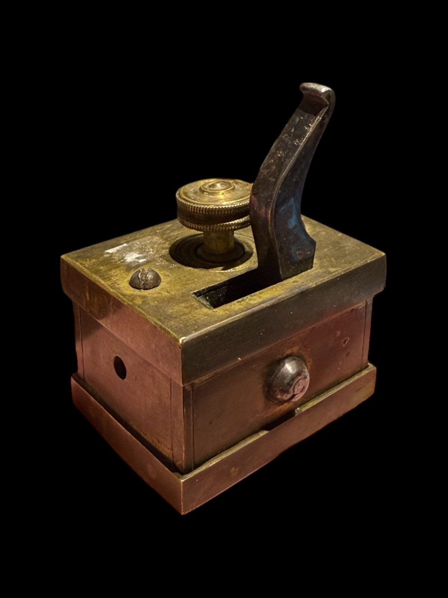 Mechanical Brass Bloodletting Tool/fleam - English - 19th Century