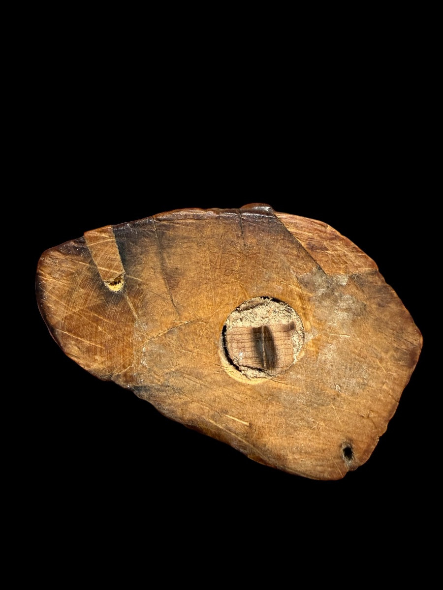  Vierge à l’Enfant en buis sculpté - Pays-Bas méridionaux (néerlandais / flamand) - 17e siècle-photo-3