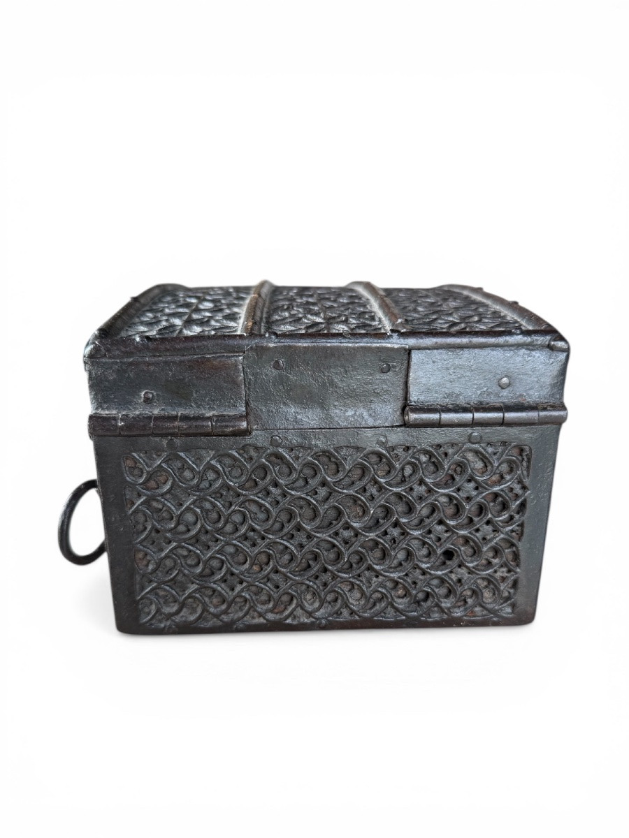 Wrought Iron Casket, Gothic Period - France - 15th Century-photo-3