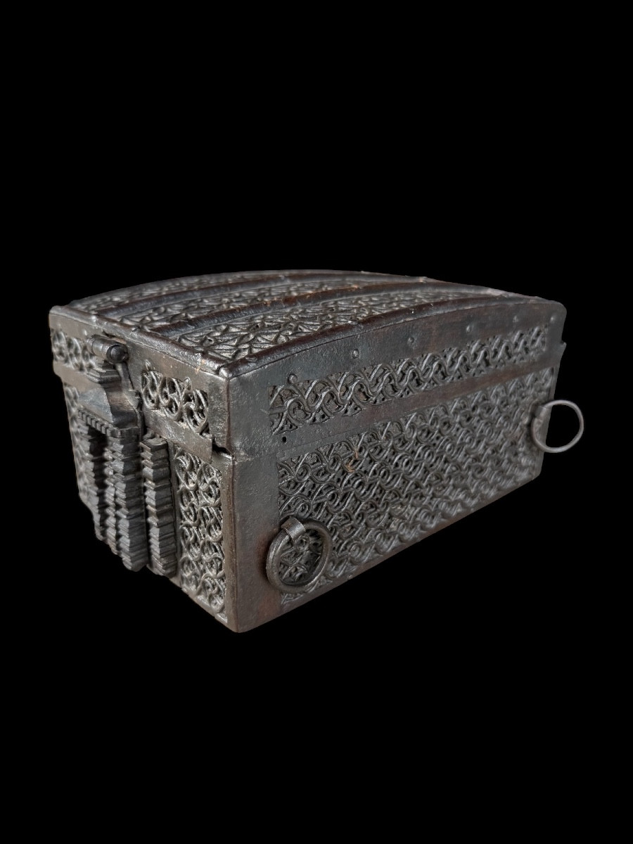 Wrought Iron Casket, Gothic Period - France - 15th Century