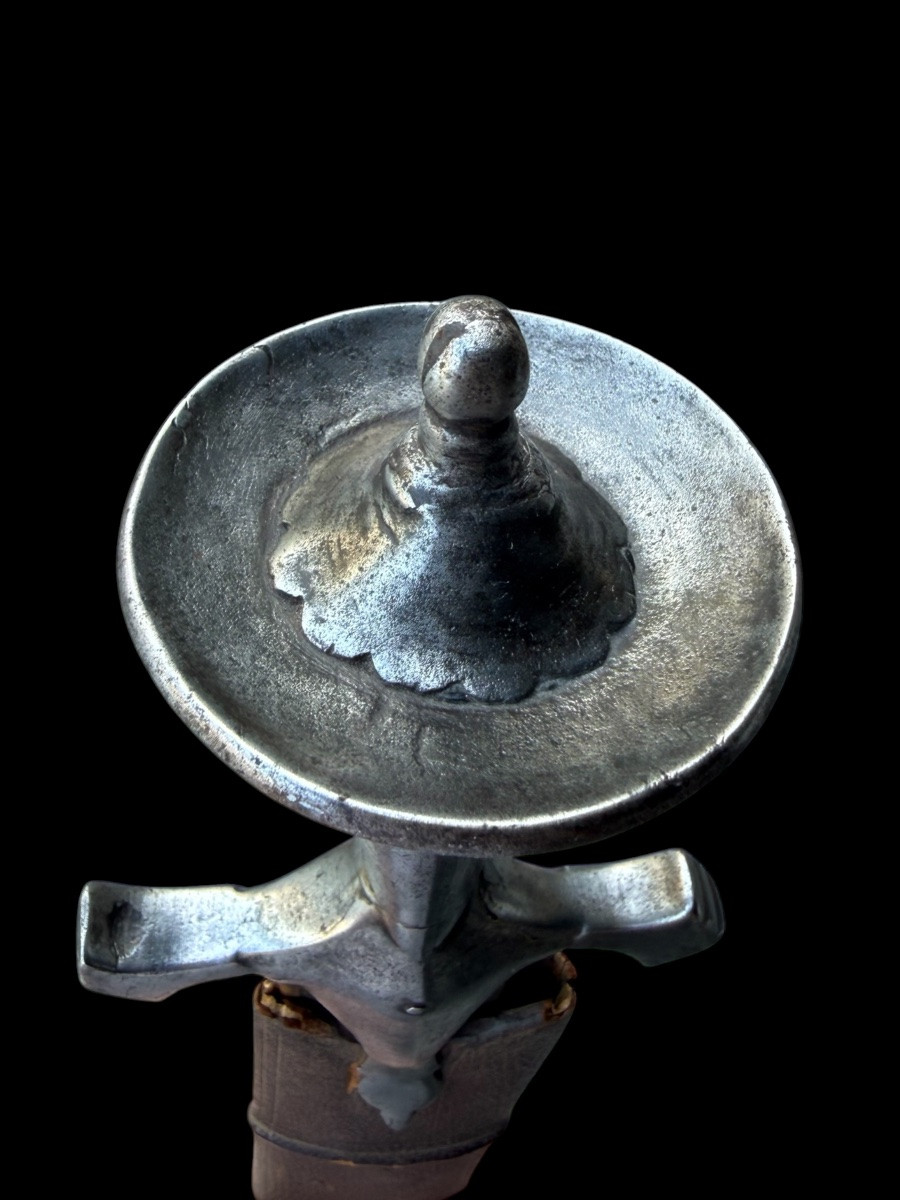 Sabre ‘Talwar’ en fer forgé - Inde - 18e siècle-photo-2