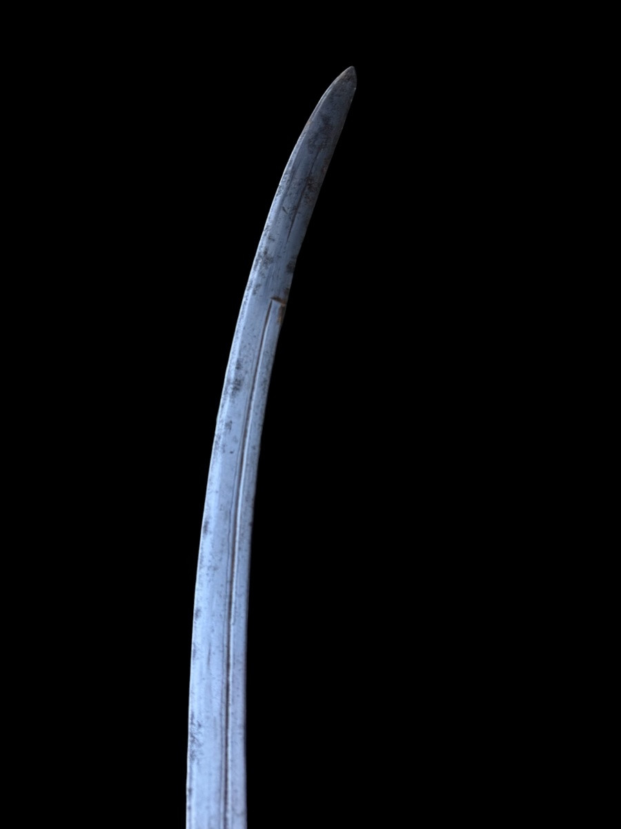 Sabre ‘Talwar’ en fer forgé - Inde - 18e siècle-photo-4