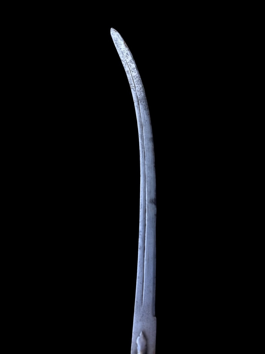 Sabre ‘Talwar’ en fer forgé - Inde - 18e siècle-photo-5