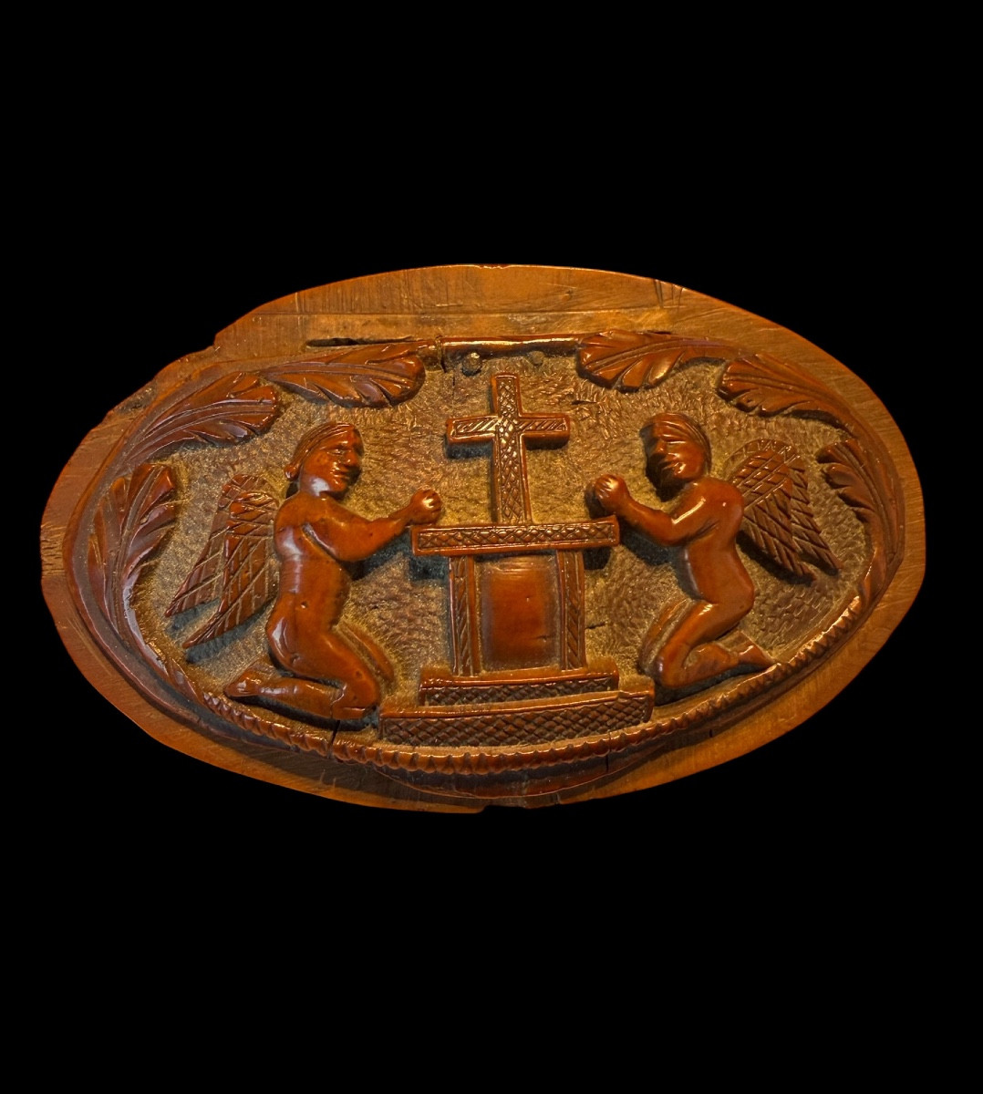 Corozo Nut Snuffbox, Napoleonic Period - France - Early 19th Century