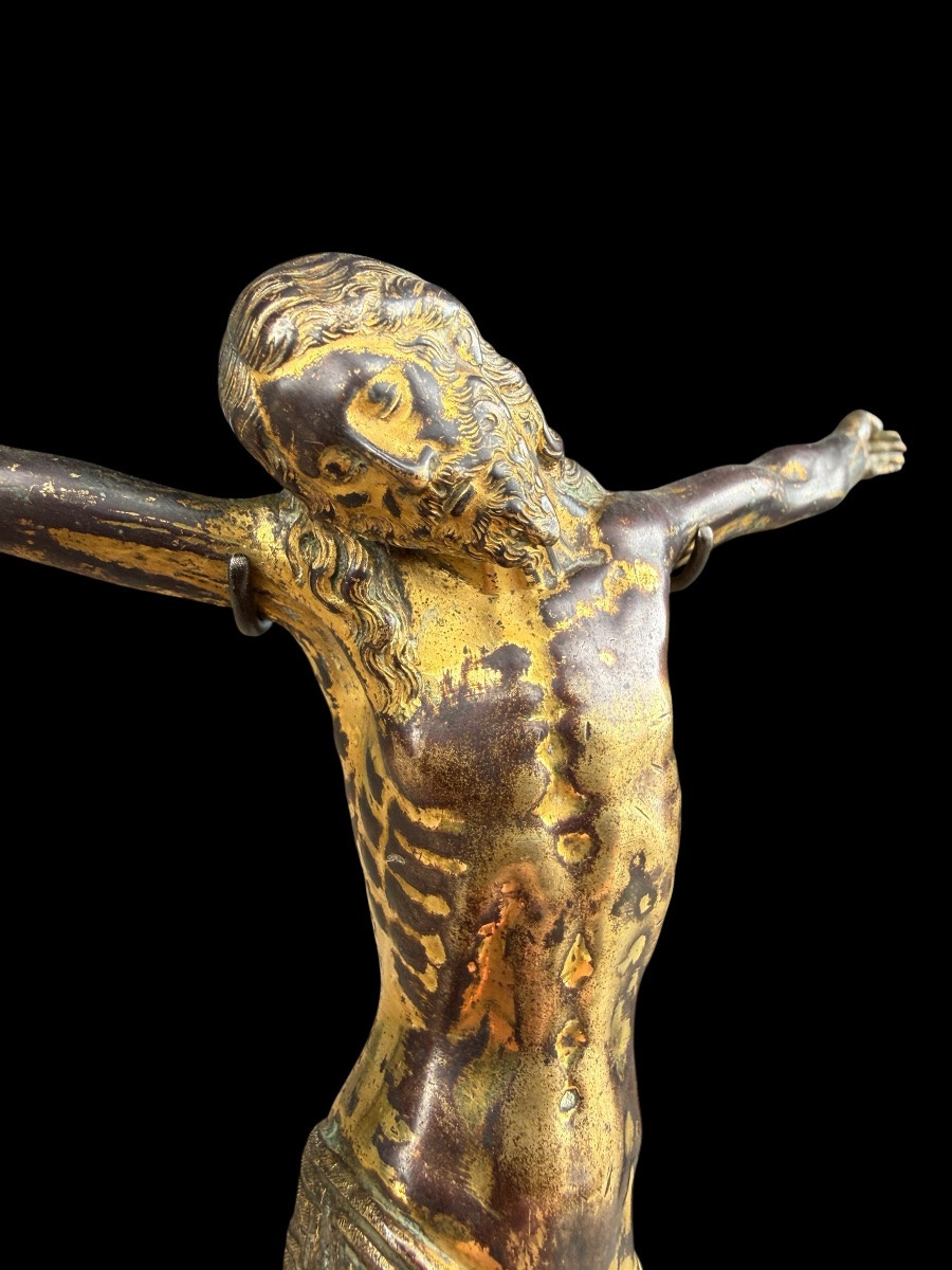 Corpus Christi' Figure Of Christ In Fire-gilt Bronze - Italy - Late 16th Century-photo-3