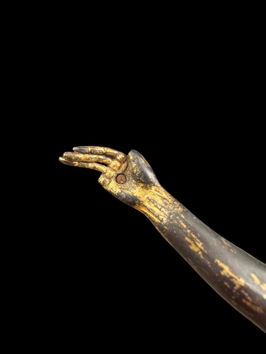 Corpus Christi' Figure Of Christ In Fire-gilt Bronze - Italy - Late 16th Century-photo-6