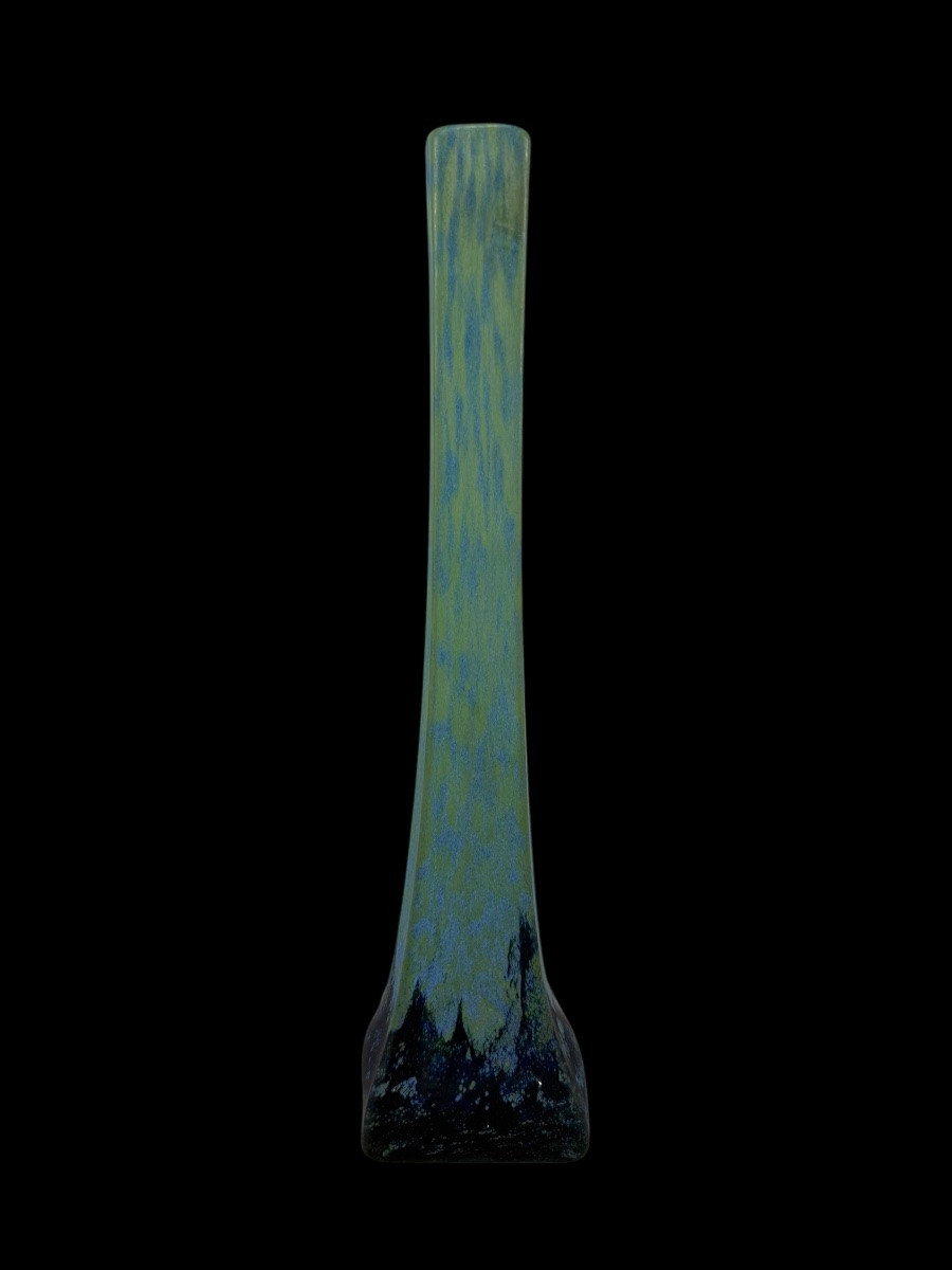 Vase en verre multicouche par Daum Nancy - France - début 20e siècle-photo-3