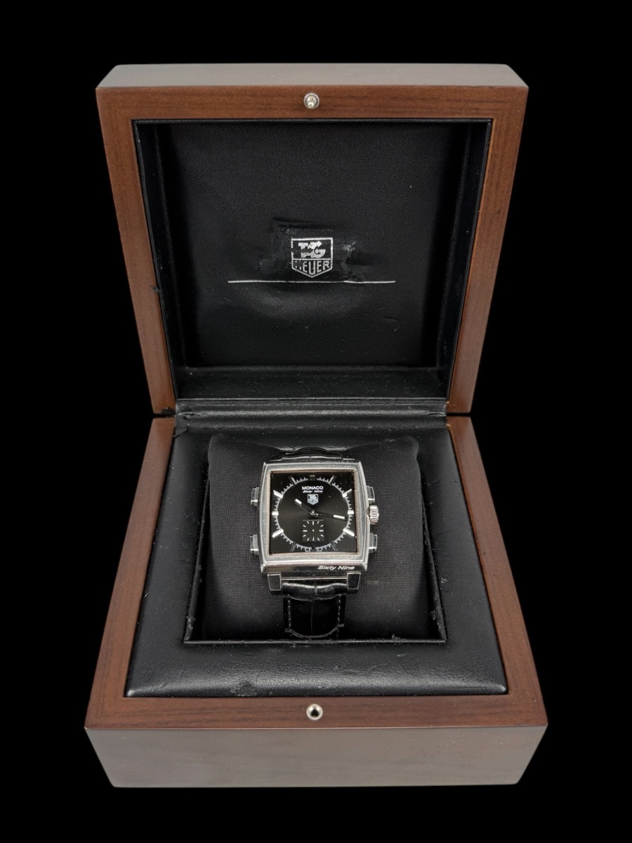 Tag Heuer Monaco Sixty Nine Watch, Reversible Model - 2003
